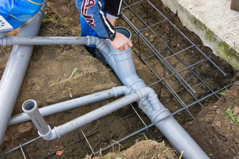Tout à l'égout près de Libourne
